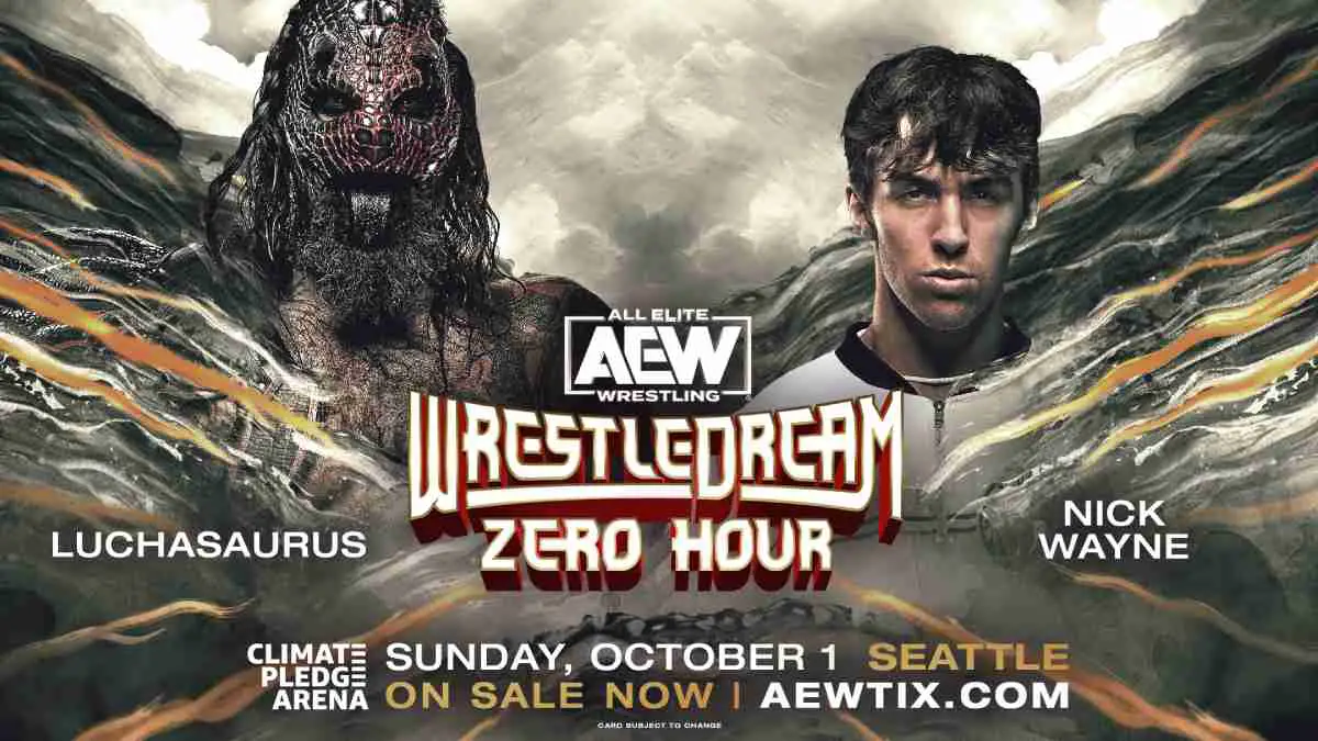 Nick Wayne vs Luchasaurus AEW WrestleDream 2023