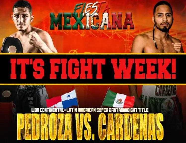 Rafael Pedroza vs Ramon Cardenas poster