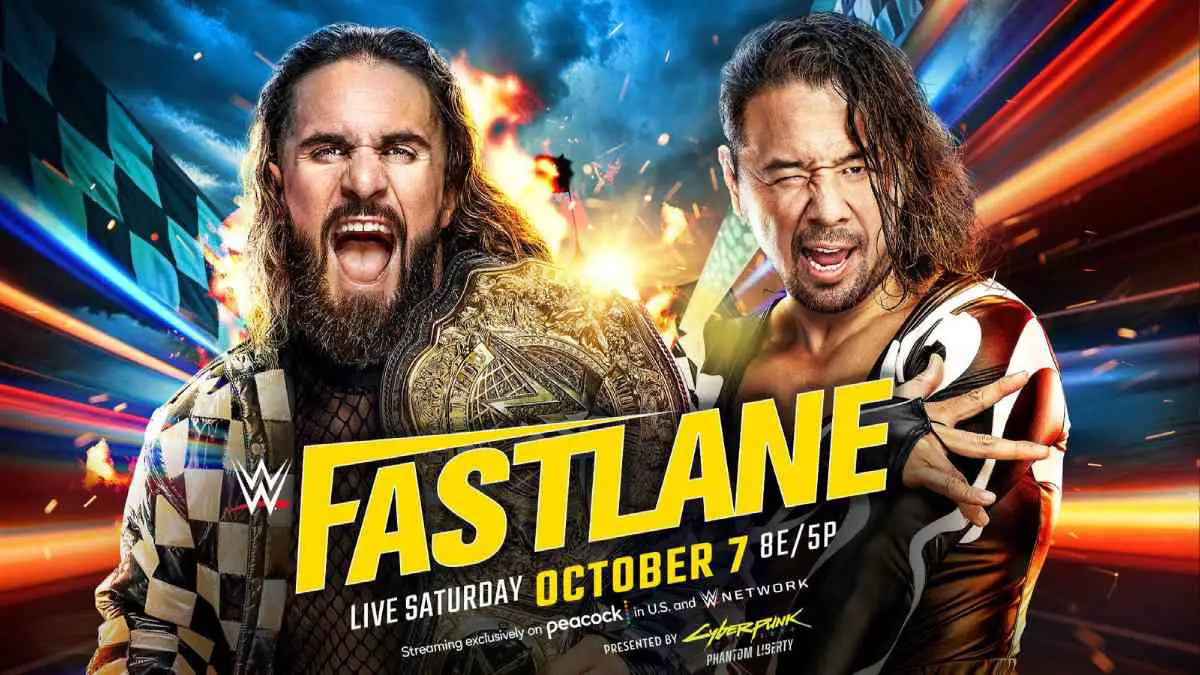 Seth Rollins vs Shinsuke Nakamura WWE Fastlane 2023