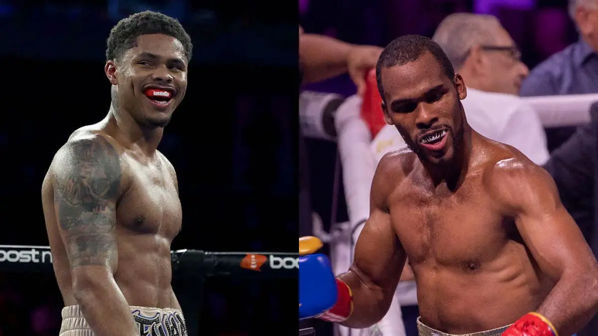 Shakur Stevenson vs Edwin De Los Santos