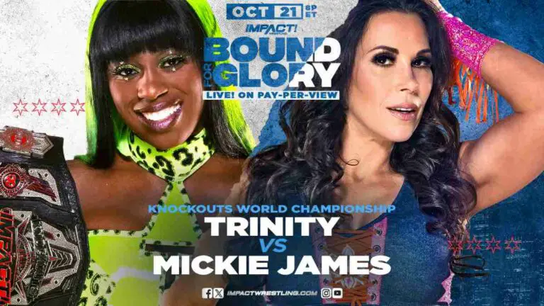 Trinity vs Mickie James Announced for IMPACT Bound for Glory