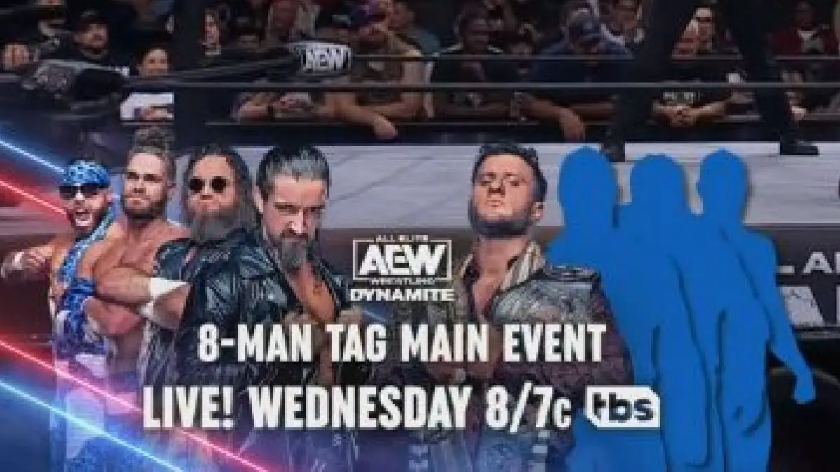 8 - Man tag team match November 1 AEW Dynamite