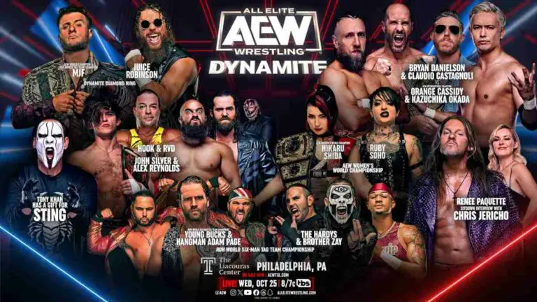 AEW Dynamite Results October 25, 2023, Live Updates, Winners