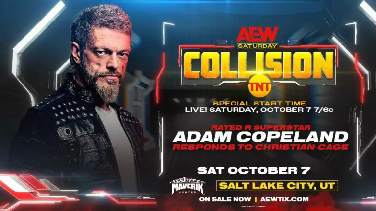 AEW Collision October 7: Copeland, Bryan-Fletcher, ROH Title Bout Set