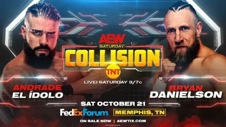 AEW Collision October 21: Danielson vs Andrade & FTR Match Set