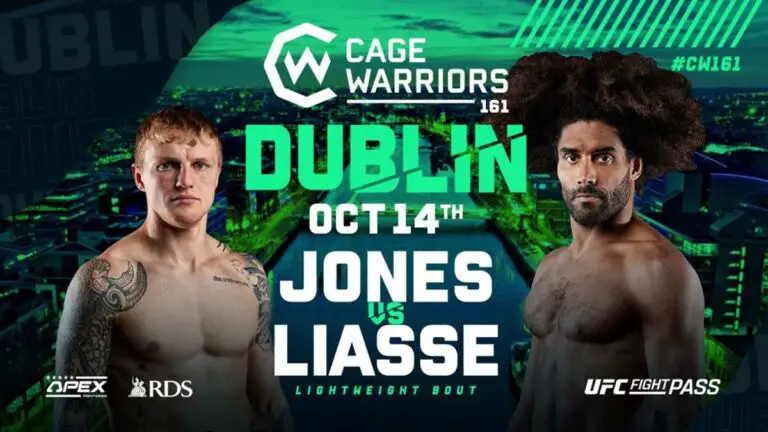 Cage Warriors 161 Results Live, Card, Start Time
