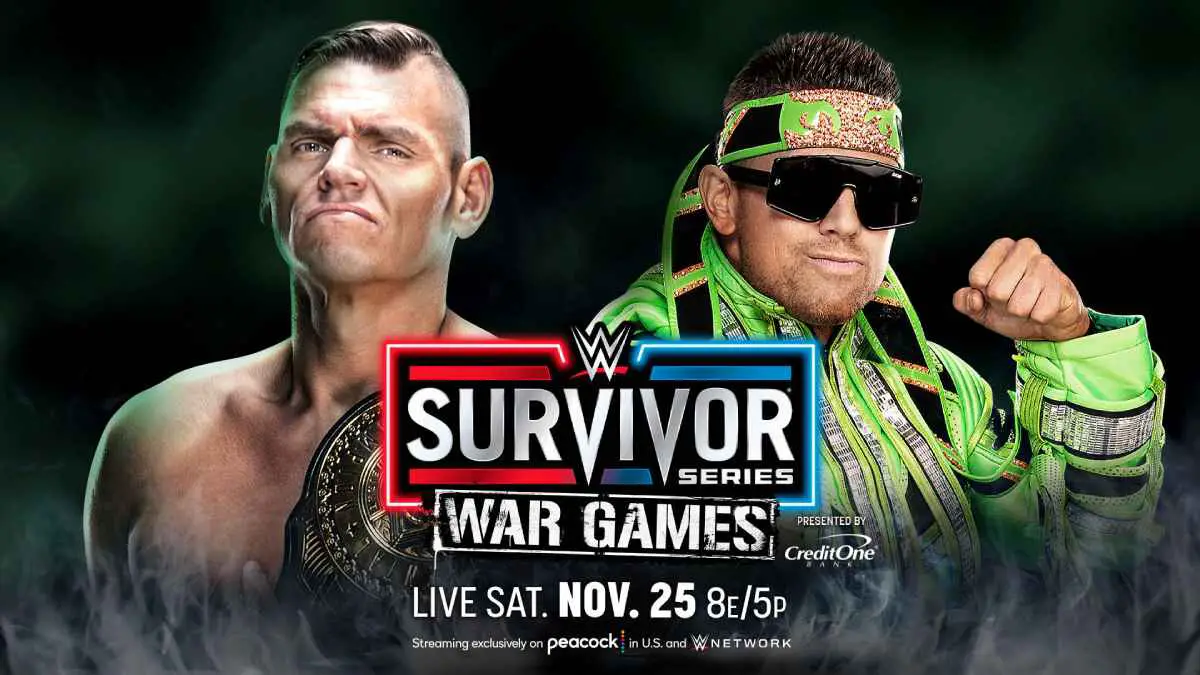 Gunther vs Miz WWE Survivor Series 2023