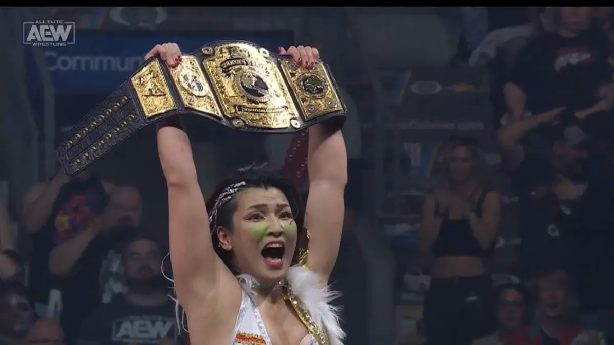 Shida Wins AEW Women’s Championship at Dynamite October 10