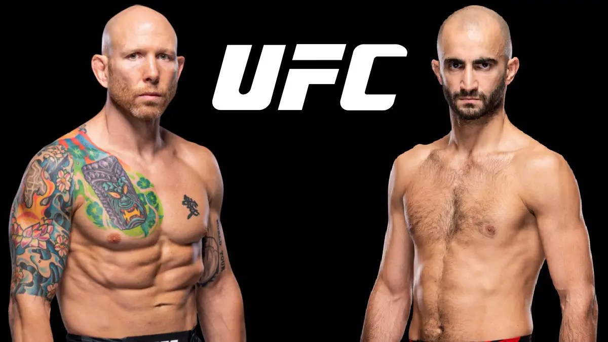 Josh Emmett vs Giga Chikadze UFC 296 event