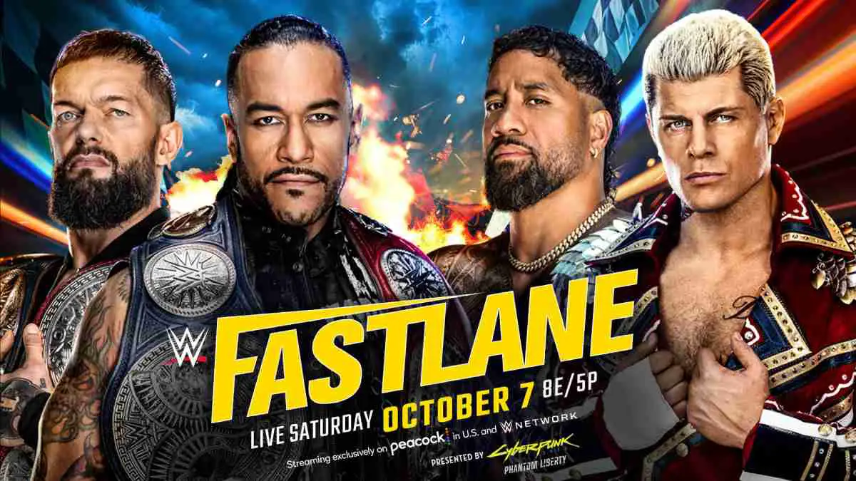 Judgment Day vs Cody Rhodes & Jey Uso WWE Fastlane 2023