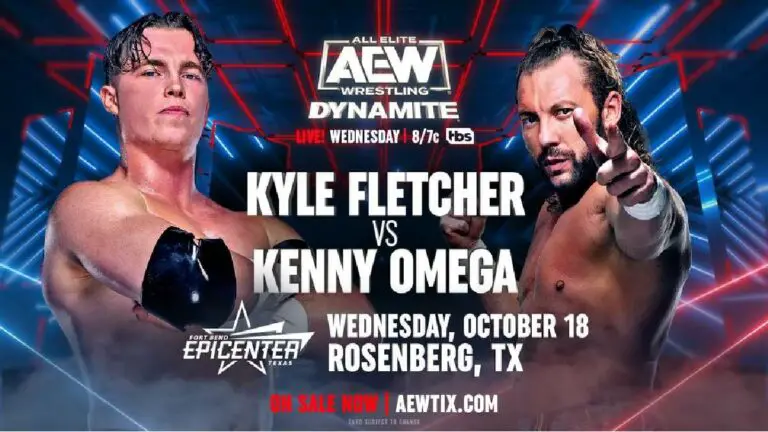 AEW Dynamite October 18: Omega vs Fletcher, Sting & Wayne Segments Set