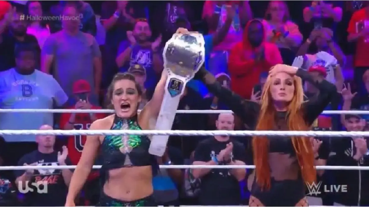 Lyra Valkyria Beats Becky, Wins NXT Women’s Title at Halloween Havoc