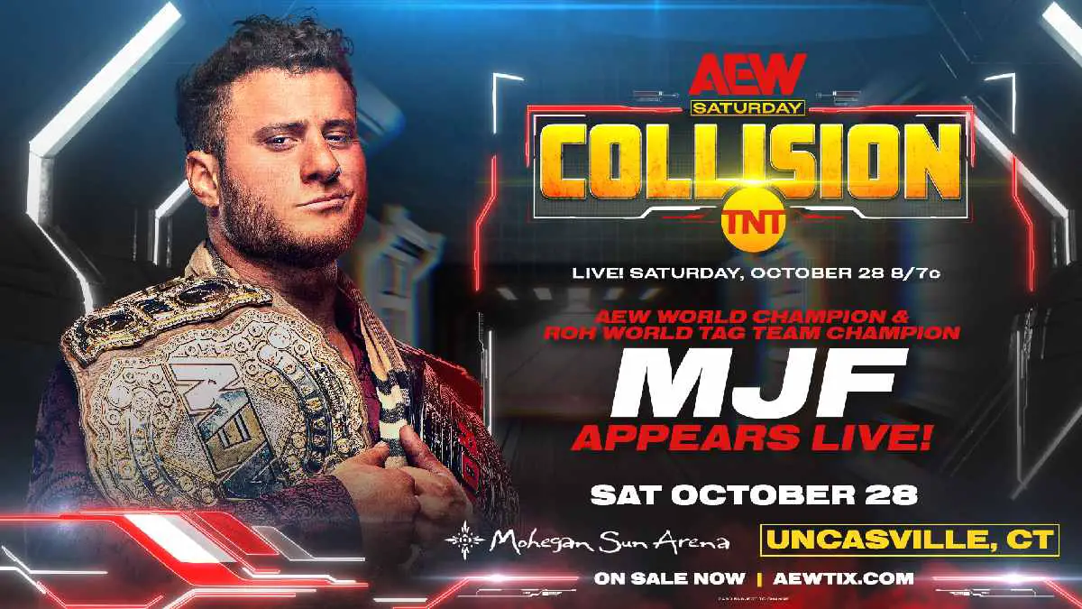 MJF segment October 28 AEW Collision