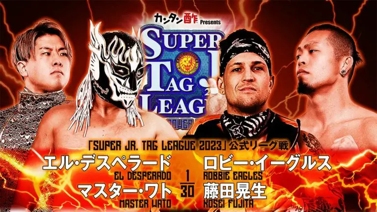 NJPW Super Junior Tag League 2023 Results Night 4(October 26)