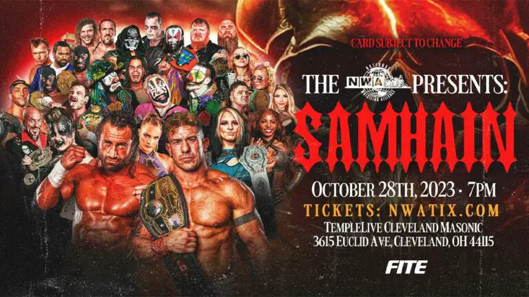 NWA Samhain 2023 Results Live, Pre-show & Main Show