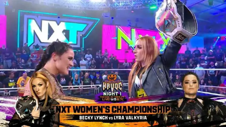 NXT Halloween Havoc Night 1: Lynch vs Valkyria Women’s Title Bout Set