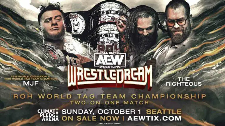 MJF Retains ROH Tag Team Title at WrestleDream 2023 PPV