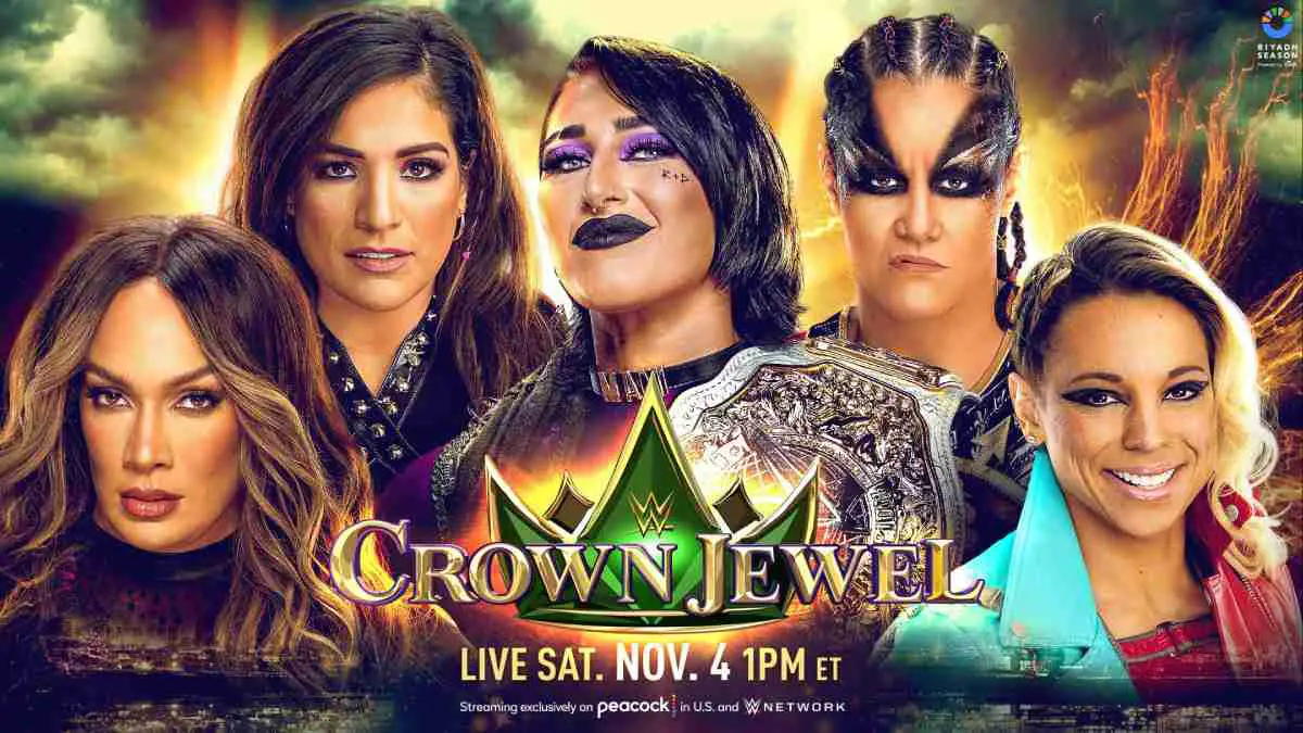 Fatal 5-way match WWE Crown Jewel 2023