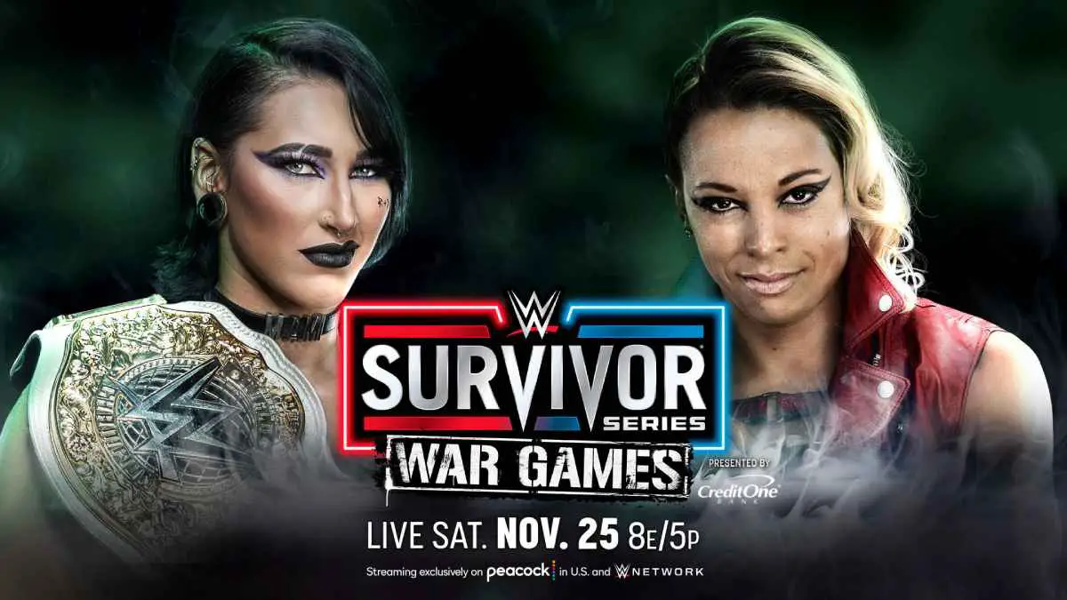 Rhea Ripley vs Zoey Stark WWE Survivor Series 2023