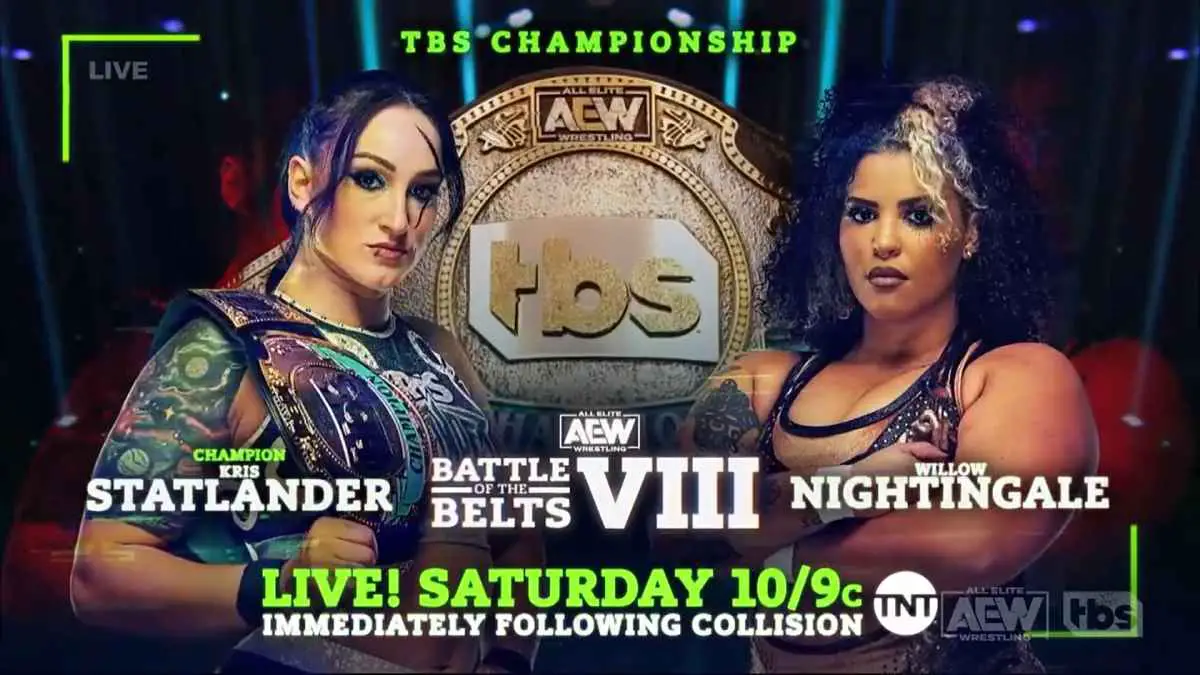 Kris Statlander vs Willow Nightingale AEW Battle of the Belts VIII