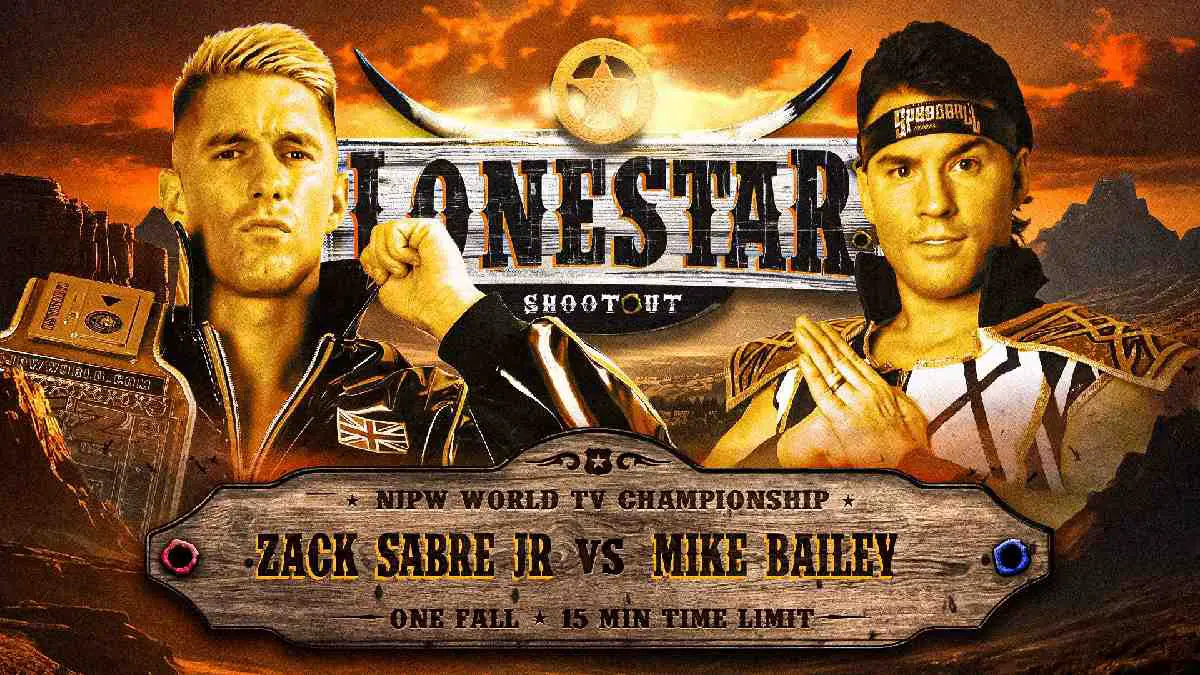 Zack Sabre Jr. vs Mike Bailey NJPW Lonestar Shootout 2023 event