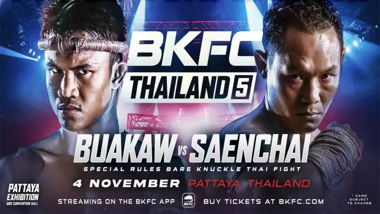 BKFC Thailand 5 Results Live, Fight Card, Start Time