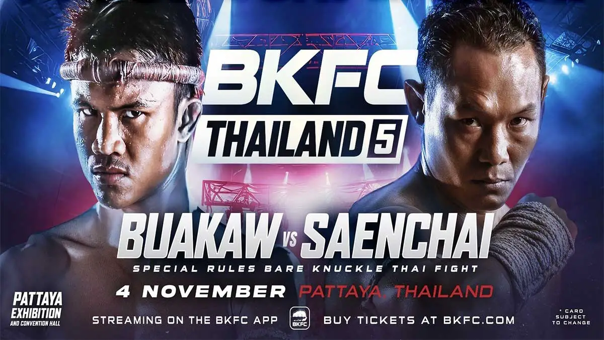 BKFC Thailand 5 Poster
