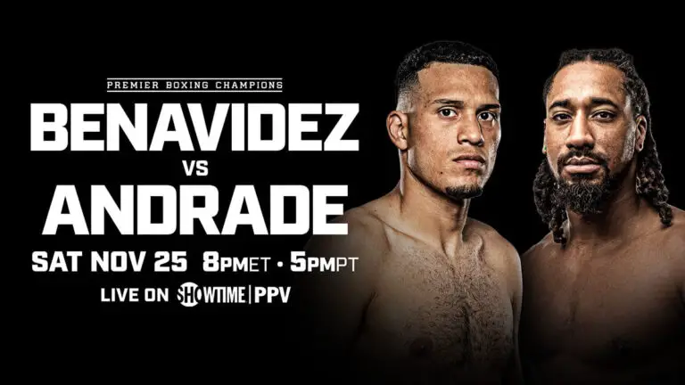 David Benavidez vs Demetrius Andrade Results Live, Card, Time