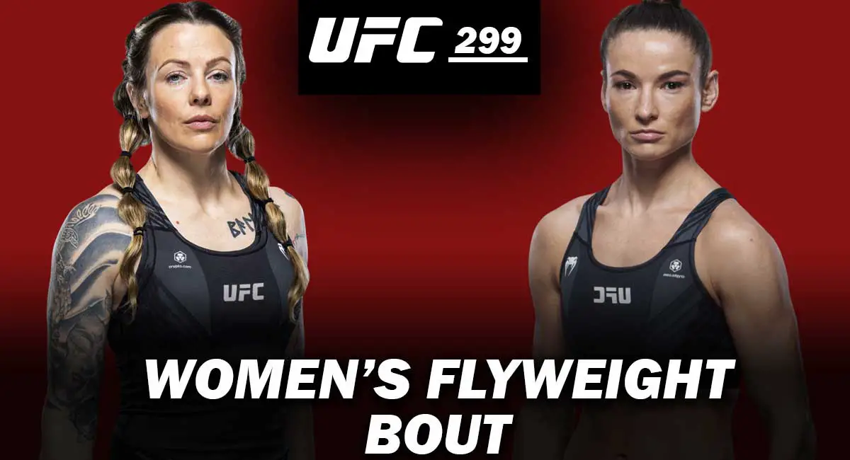 Joanne Wood vs Maryna Moroz UFC 299