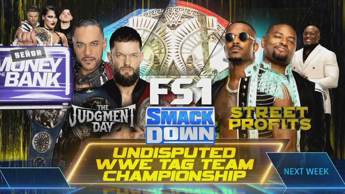 Judgment Day vs Street Profits Tag team title bout November 24 SmackDown