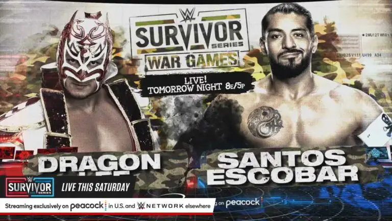 Santos Escobar Defeats Dragon Lee at WWE Survivor Series 2023