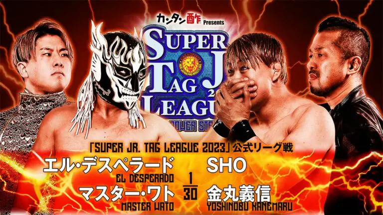 NJPW Super Junior Tag League 2023 Night 9 Results(November 2)