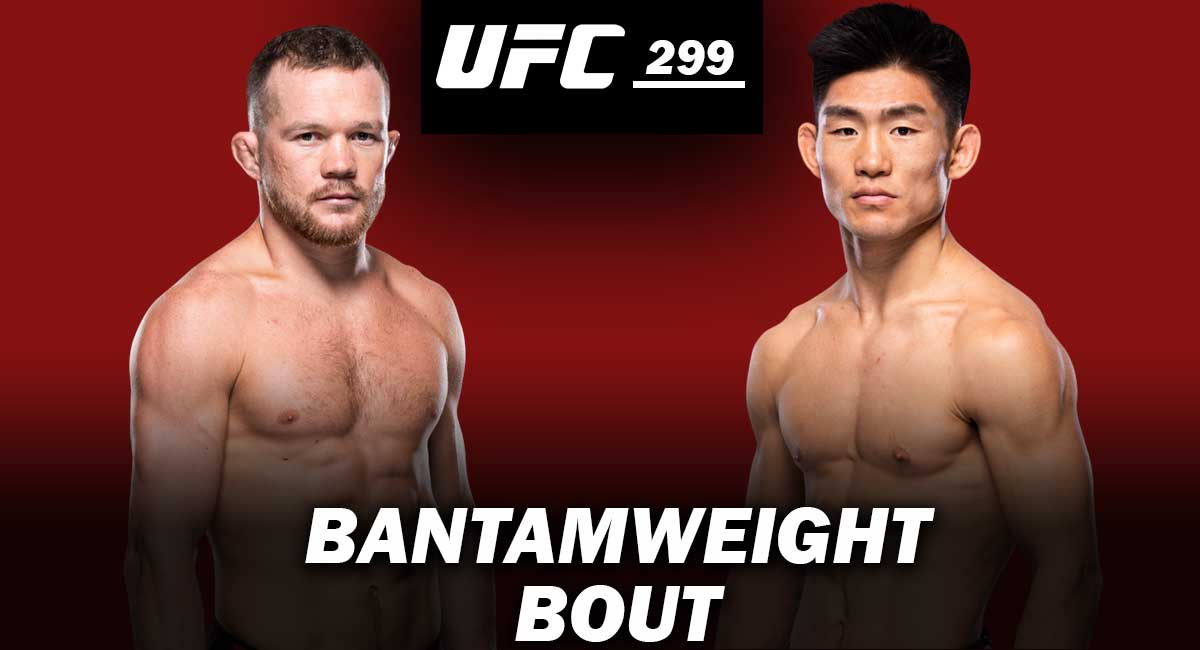 Petr Yan vs Song Yadong UFC 299