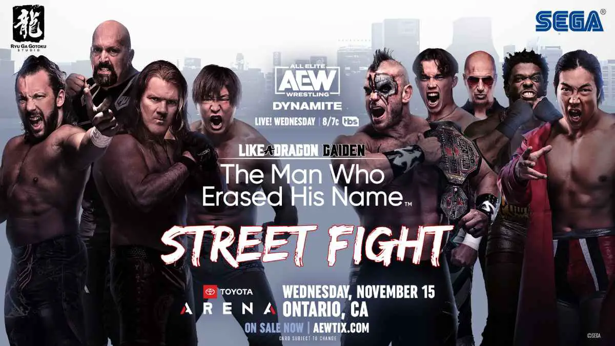 Sttreet Fight AEW Dynamite November 15