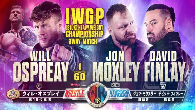 NJPW Adds 4 Matches to NJPW Wrestle Kingdom 18