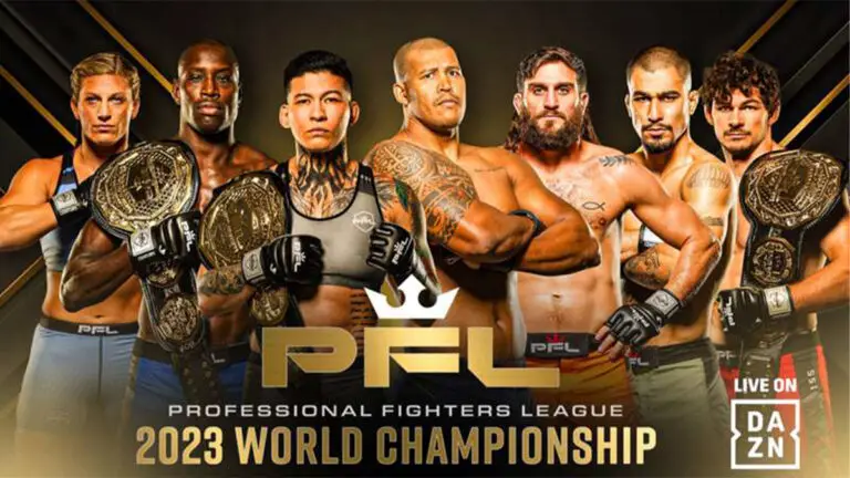 PFL World Championship 2023 Results Live, Fight Card, Time