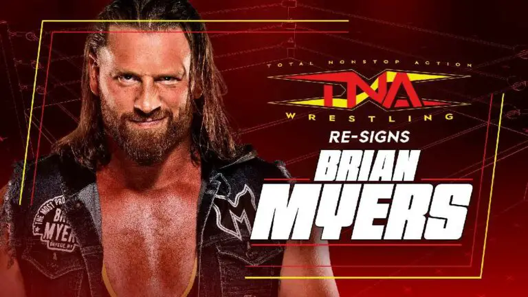 Brian Myers Renews Contract with TNA Wrestling