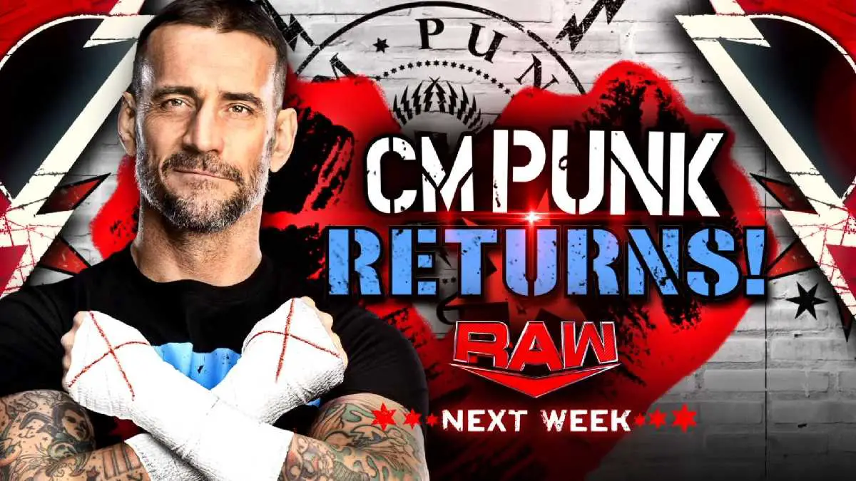 CM Punk segment WWE RAW