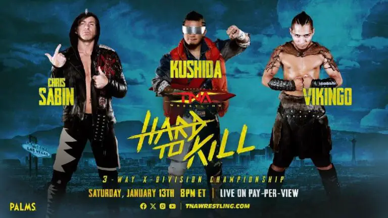 TNA Hard To Kill: Sabin vs KUSHIDA vs Vikingo X-Division Title Bout Set