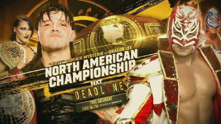 NXT Deadline: Wes Lee Out, Dragon Lee vs Dominik Title Bout Set