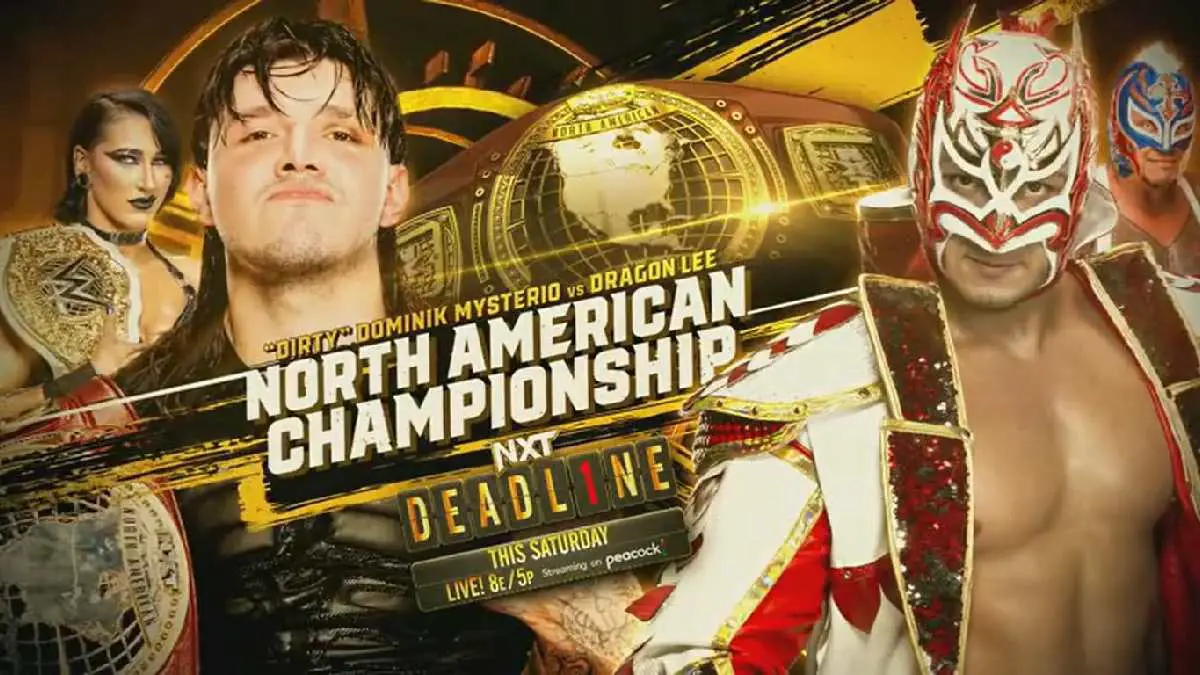 Dominik Mysterio vs Dragon Lee NXT Deadline