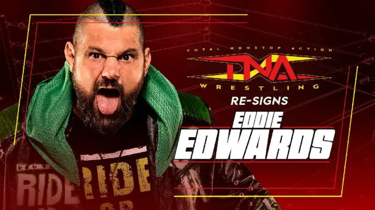 Eddie Edwards Renews Contract with TNA/IMPACT Wrestling