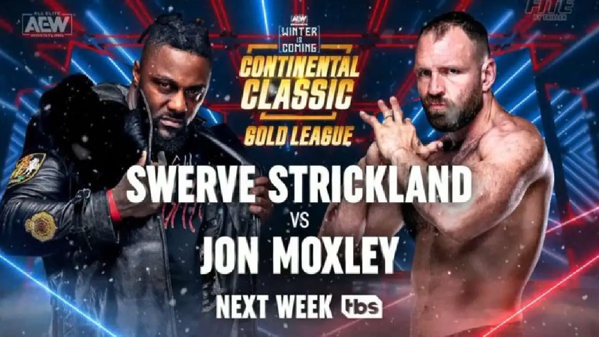 Jon Moxley vs Swerve Strickland December 13 AEW Dynamite