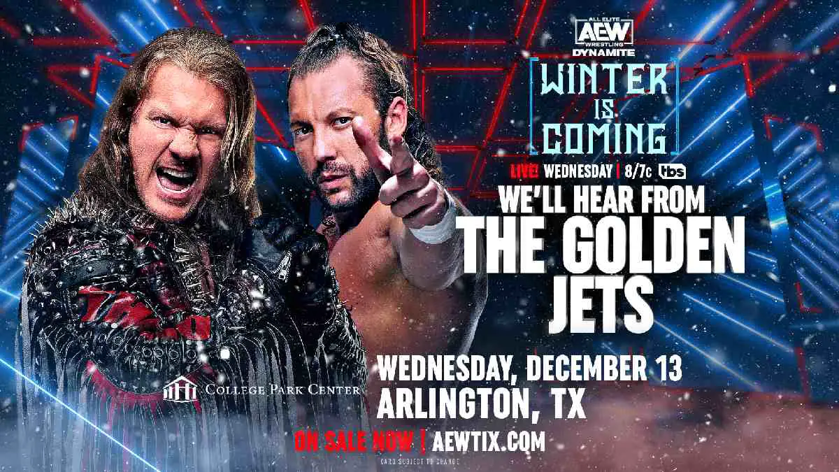 Kenny Omega and Chris Jericho segment December 13 episode AEW Dynamite