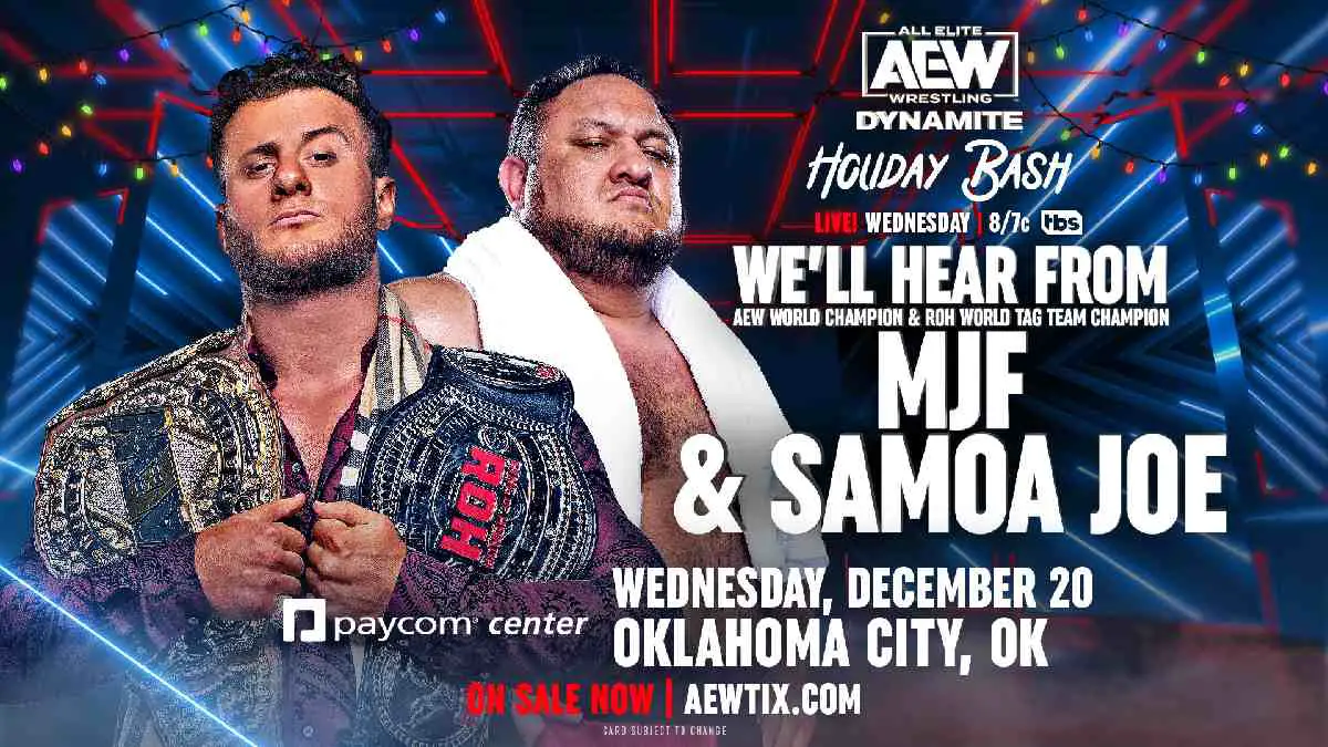 MJF & Samoa Joe segment December 20 AEW Dynamite