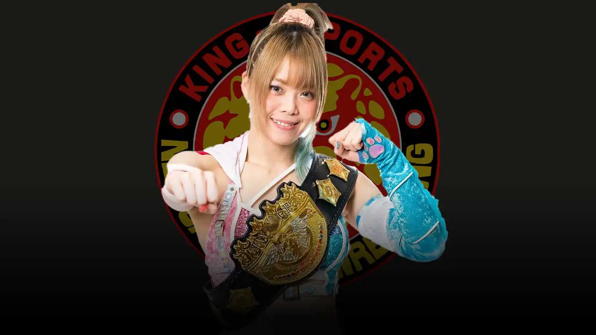 Mayu Itawani IWGP Women's Champions Poster
