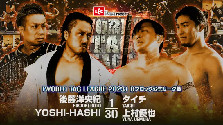 NJPW World Tag League 2023 Night 14 Results Live- December 7