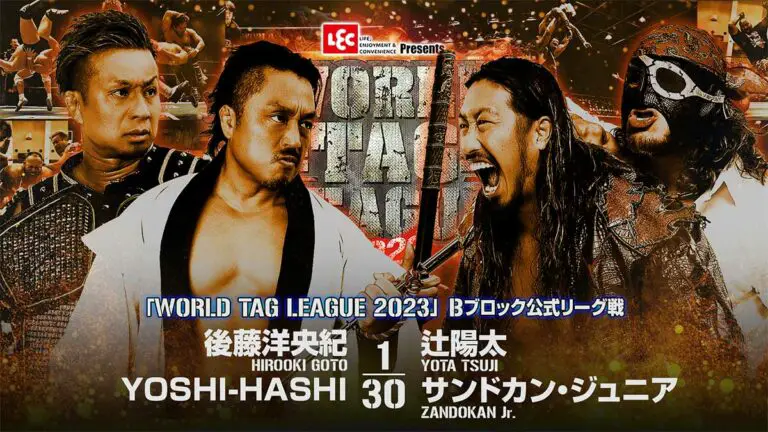 NJPW World Tag League 2023 Night 10 Results Live- December 2