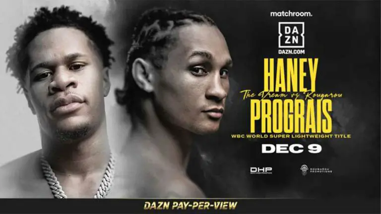 Devin Haney vs Regis Prograis Results Live, Fight Card, Time