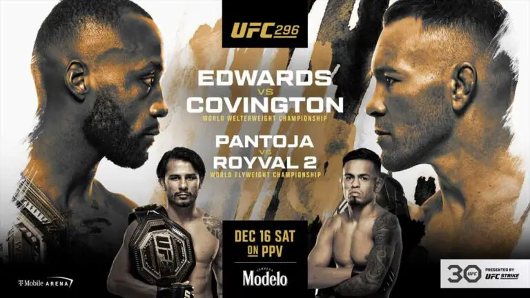 UFC 296 PPV Results Live- Early Prelims, Prelims & Main Card